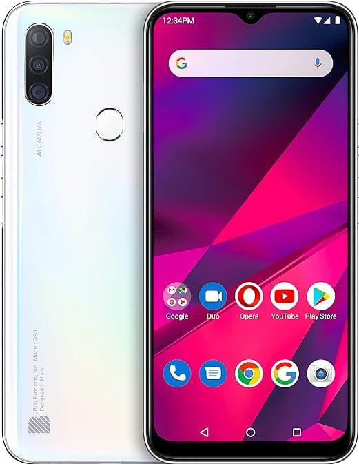 BLU G90 Blanc