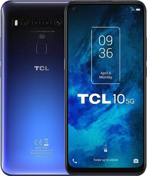 TCL 10 Chrom Blau