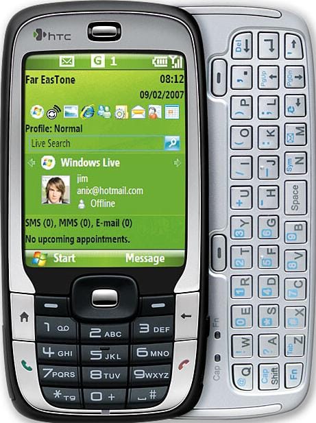 HTC S710 Negro/Plata