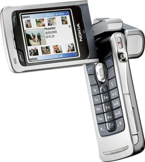 Nokia N90 Silber
