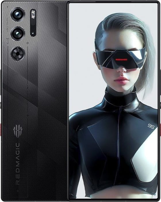 ZTE Nubia Red Magic 9S Pro 5G DesignSchneetreib(SchwarzeVersion)