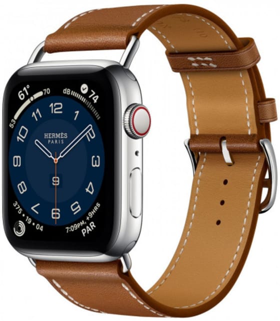 Apple Watch Series 6 44mm Hermes Plata