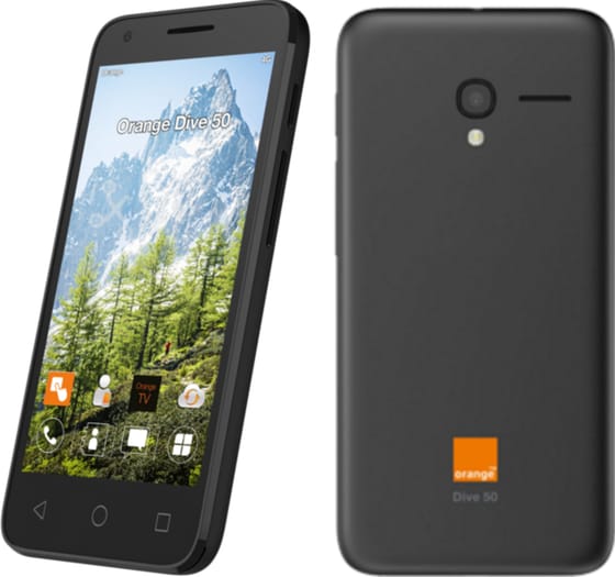 Orange Dive 50 Negro