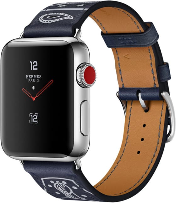 Apple Watch Series 3 Hermes 38mm Silber
