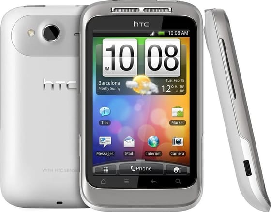 HTC Wildfire S Plata