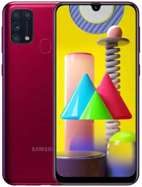 Samsung Galaxy M31 Red
