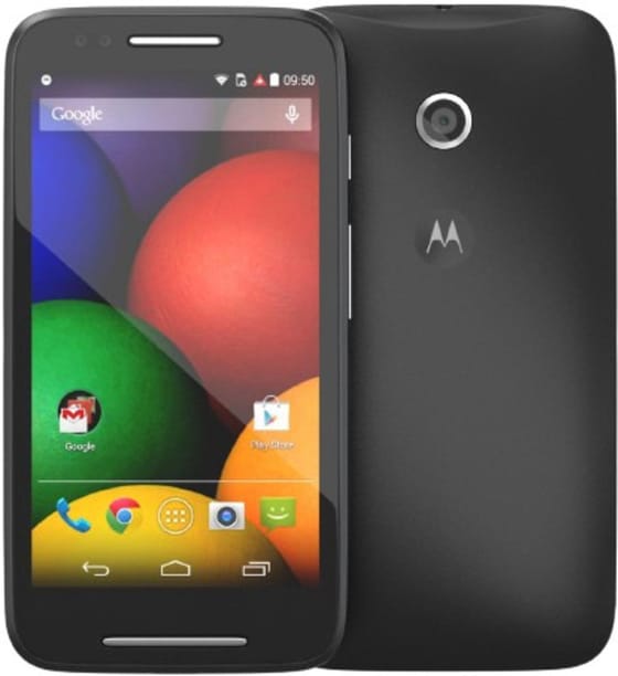 Motorola Moto E Negro