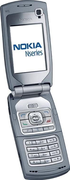 Nokia N71 Silver