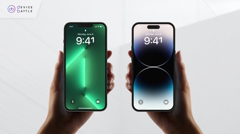 iPhone 13 Pro vs iPhone 14 Pro display