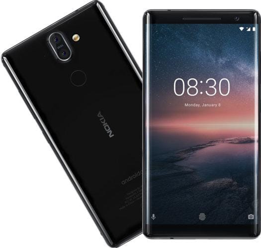 Nokia 8 Sirocco Noir