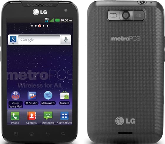 LG Connect 4G Negro