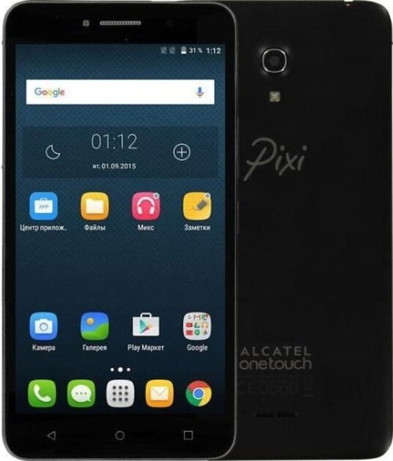 Alcatel One Touch Pixi 4 5.0 Nero