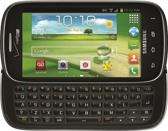 Samsung Galaxy Stratosphere II Black