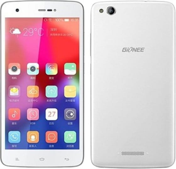 Gionee Ctrl V6L White