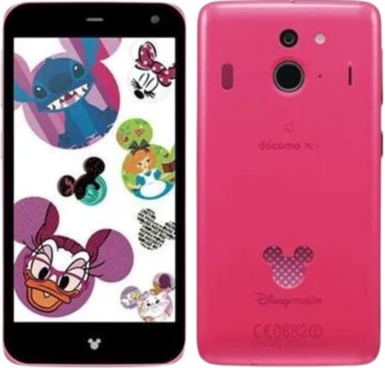Fujitsu Disney Mobile on docomo Rose