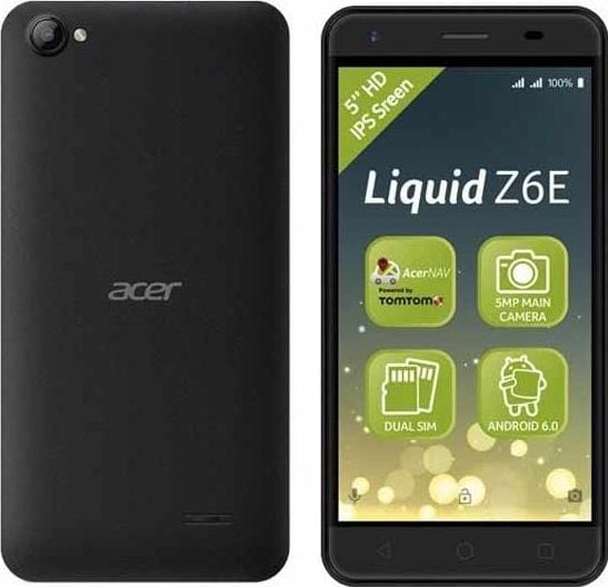 Acer Liquid Z6E Duo Negro