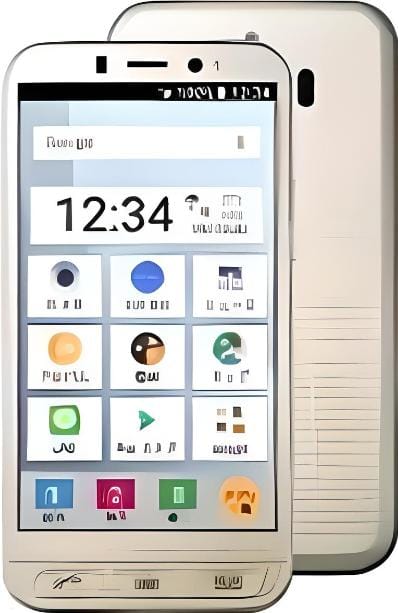 Sharp simple sumaho White