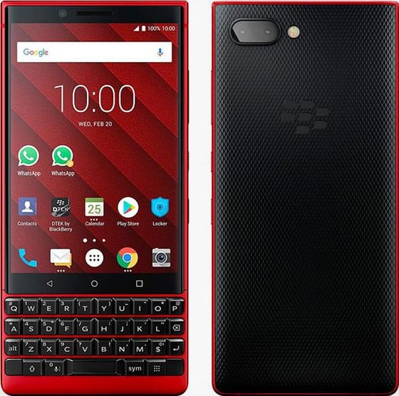 RIM BlackBerry KEY2 Red Eition Noir