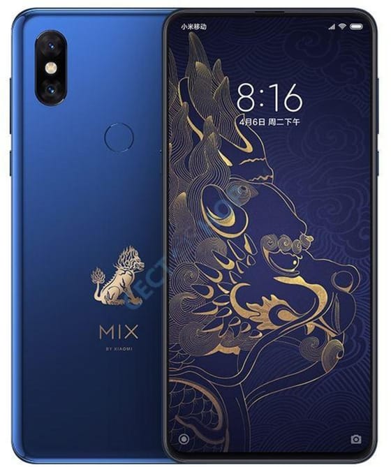 Xiaomi Mi Mix 3 Forbidden City Special Edition AzulReal