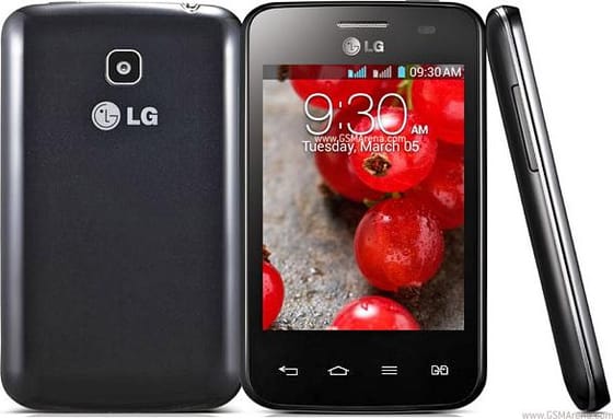 LG Optimus L3 II Dual Schwarz