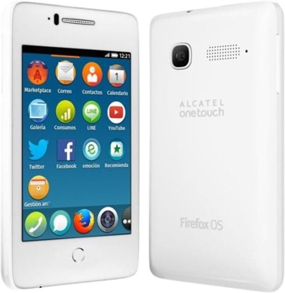 Alcatel One Touch Fire C Bianco
