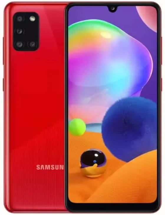Samsung Galaxy A31 (2020) Prisma Schiacciato Rosso