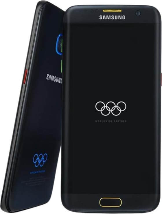 Samsung Galaxy S7 Edge Olympic Games Edition Schwarz Onyx
