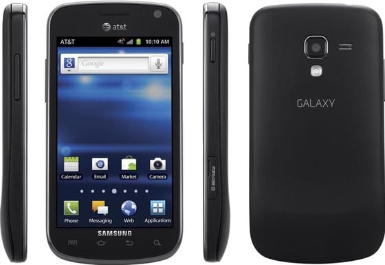 Samsung Galaxy Exhilarate Nero