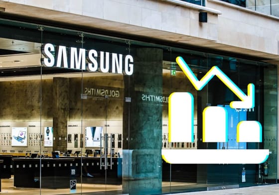 Lucros da Samsung caem 95% novamente à medida que a demanda por smartphones continua a diminuir