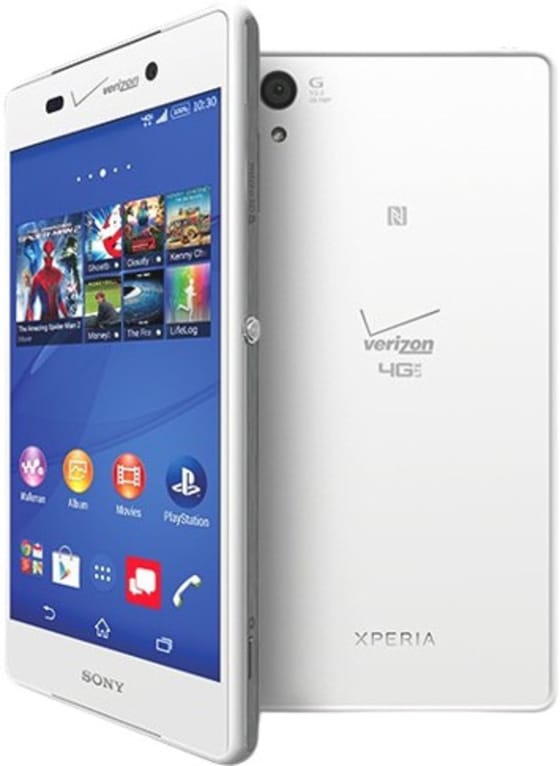Sony Xperia Z3v White