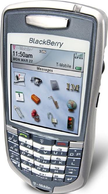 RIM BlackBerry 7100t Argento