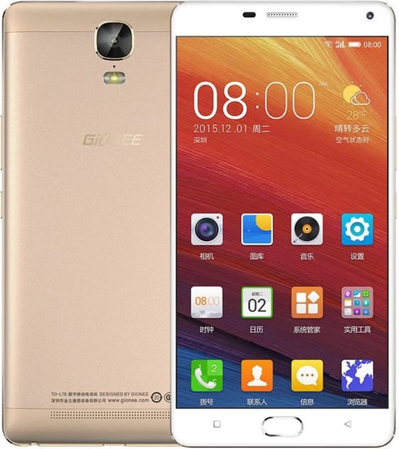 GiONEE M5 Plus Oro