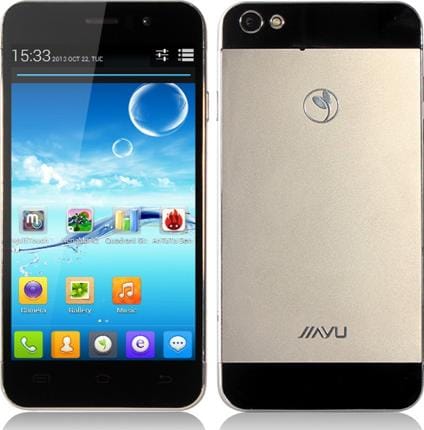 Jiayu G5 Flagship Silver