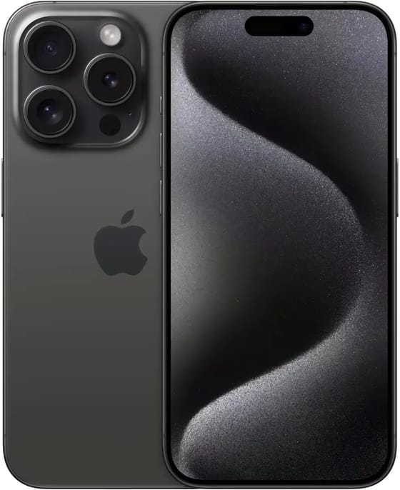 Apple iPhone 15 Pro Schwarz Titan