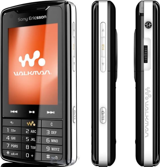 Sony Ericsson W960 Vinyl Black