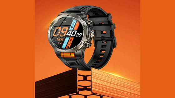 Rogbid lance la montre SpinX avec molette de défilement optique, batterie de 1100 mAh et lampe torche
