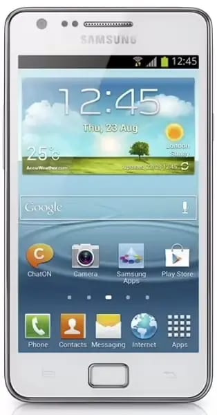 Samsung Galaxy S II Plus Blu Molto Pallido