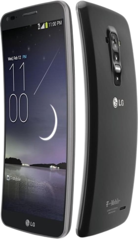 LG G Flex Titan Silver