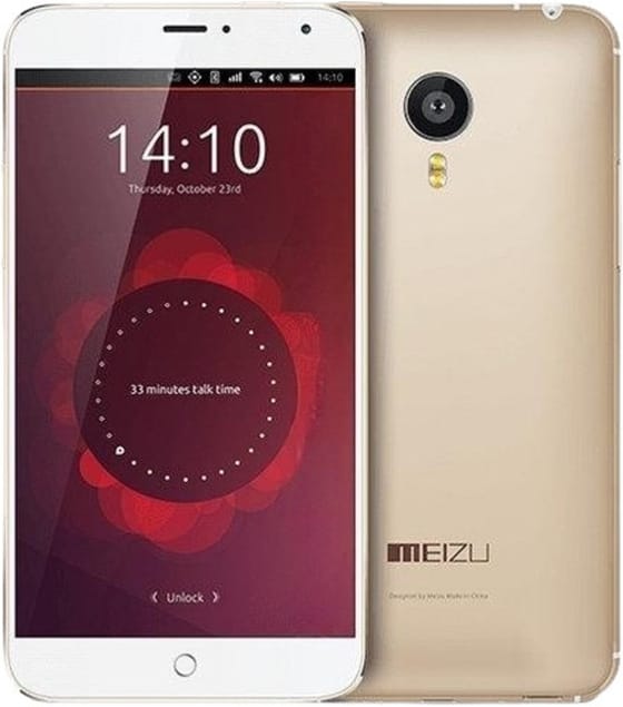 Meizu MX4 Ubuntu Edition Gold