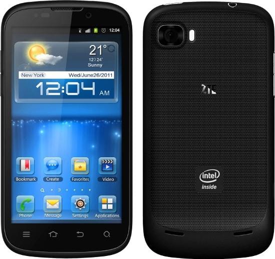 ZTE Grand X IN Negro
