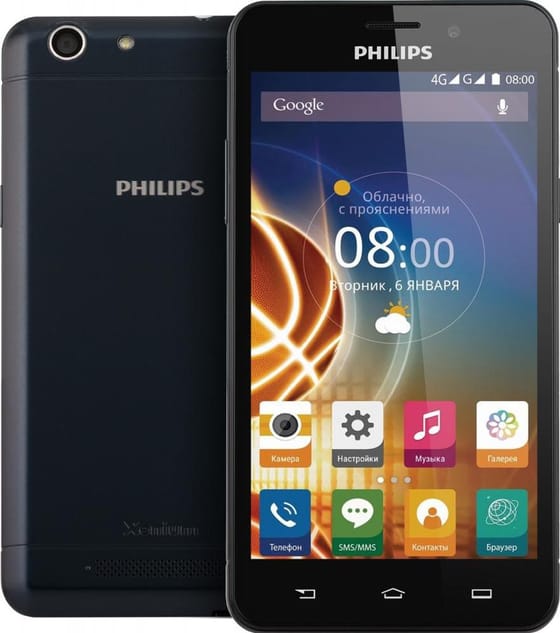 Philips Xenium V526 Schwarz