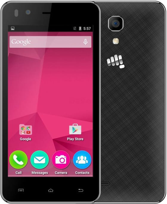 Micromax Q424 Bolt Selfie Noir