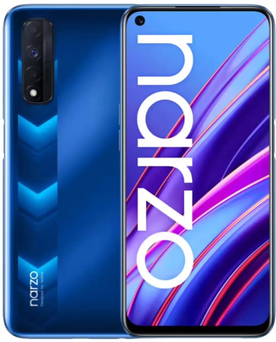 Oppo Realme Narzo 30 (2021) Racing Blue