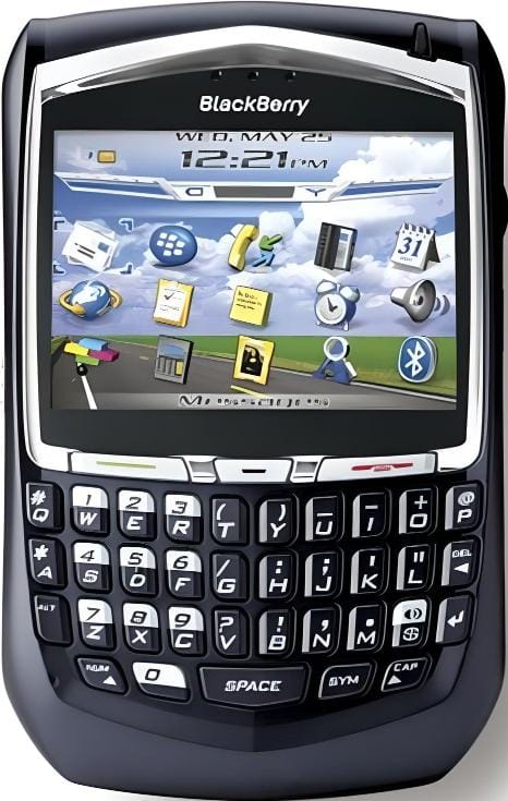 RIM BlackBerry 8700g Negro