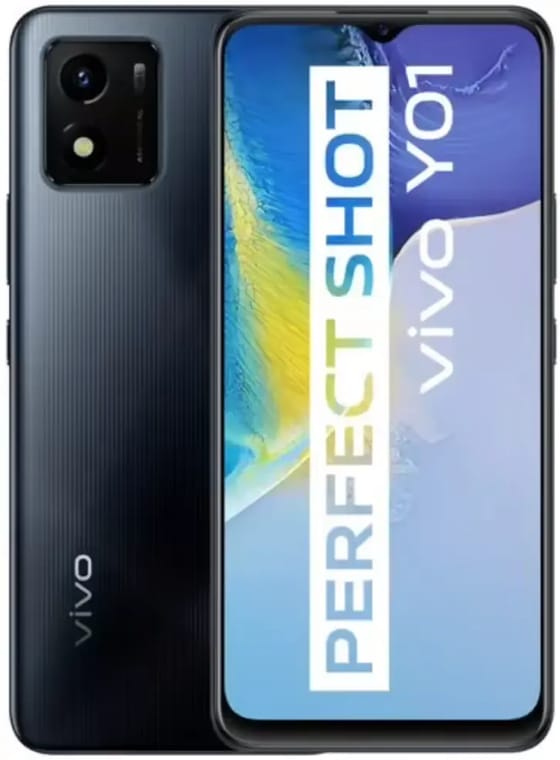 BBK Vivo Y01 (2022) Elegantes Schwarz