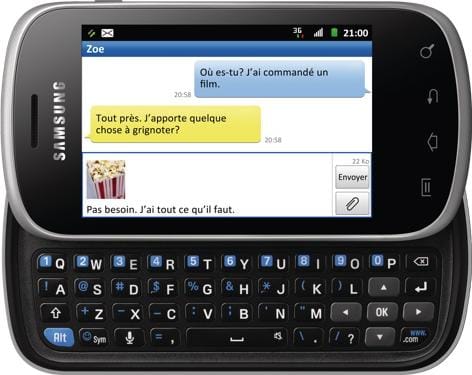 Samsung Galaxy Ace Q Noir
