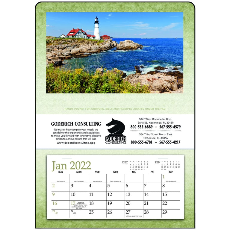 Triumph® Calendars Single Pocket Calendar — view 11
