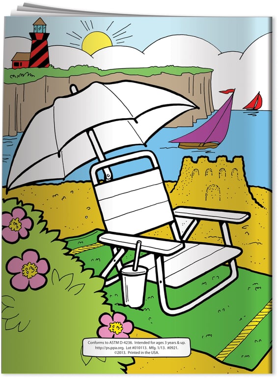 Have a Safe Summer Coloring and Activity Book — view 3