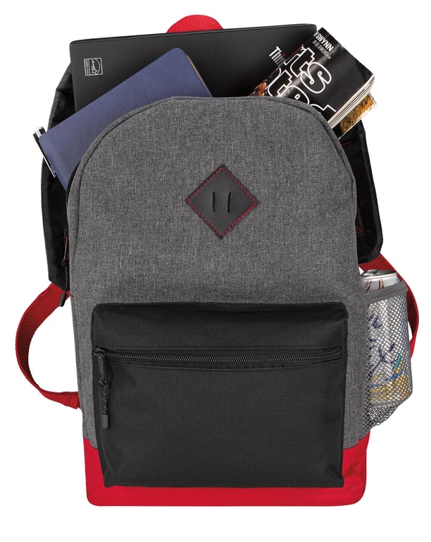 Good Value™ Felix Two-Tone Computer Backpack — view 16