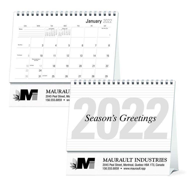 Triumph® Calendars Large Econo Desk Calendar, Tent Mount — view 9